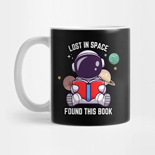 Reading Astronaut Mug